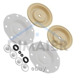 Nouveau kit de réparation de pompe compatible avec la pompe à diaphragme Ingersoll Rand ARO 637427-TT Livraison gratuite