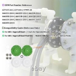 Nouveau kit de réparation de section fluide 637119-A4-C pour pompe à diaphragme ARO Ingersoll Rand