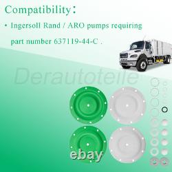 Nouveau kit de réparation pour pompe à membrane 637119-44-C pour pompe à membrane ARO 66610B-244-C