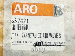 Nouveau kit de soupape à air ARO 637421 pour réparation de moteur de pompe à diaphragme métallique EXP