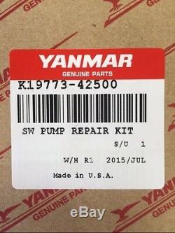 Pompe Yanmar Eau Brute Kit De Réparation K19773-42500 119773-42600,119773-42500 6lp Oem