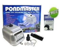 Pondmaster AP 20 Pompe à air 04520 Aérateur de bassin plus kit de réparation gratuit de la membrane